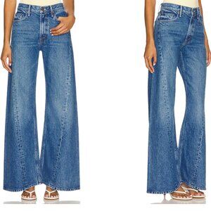 MOTHER JEANS THE LEMON TWIST WIDE LEG